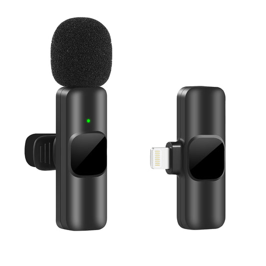 Wireless Lavalier Microphone Set for Smartphones