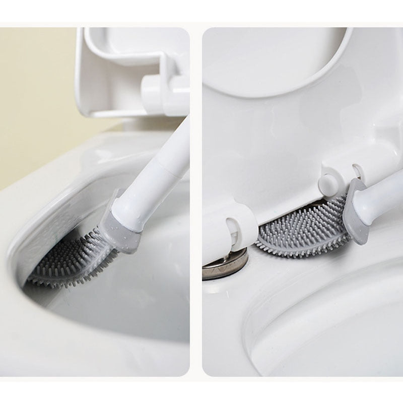 Wall-Mounted Toilet Brushes